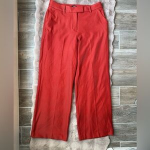 Express orange mid rise relaxed trousers, size 10, great condition